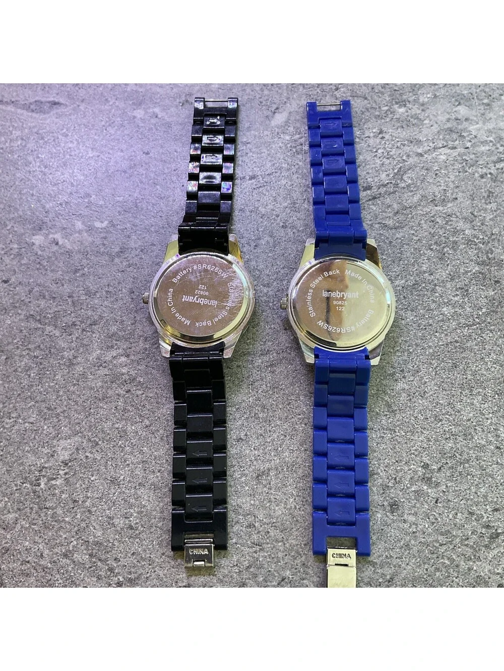 Beautiful Pair Of Colorful Lane Bryant Womens Watches Both Watches Run Great B-Y